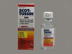 Scot-Tussin Senior SF DMExp (Generic Guaifenesin)